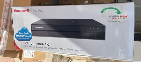 Honeywell Performance 4K16-/32-/64-Channel PoE Embedded Network Video Recorder