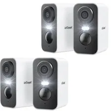 4PCS ieGeek Outdoor Wireless WiFi Security Camera Home Battery CCTV System Alexa