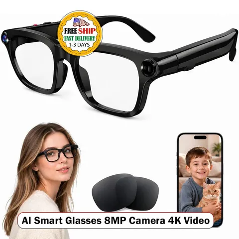 Lentes con Camara Espia Escondida Oculta Espejuelos Espias Grabador Escondida