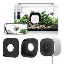 3MP 2K AI Reptile & Aquarium Camera with Angle Magnetic Mount, Close-Focus Le...