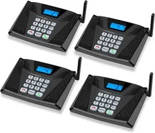 Intercoms Wireless for Home Hands Free, Upgrade Two Way Intercom 5300 Feet Range