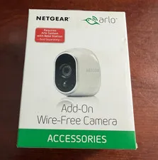 Netgear Arlo Add-On VMC3030 Wire-Free HD Security Camera New Sealed Box