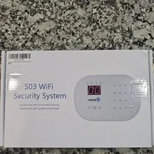 Fortress S03 Home Security Alarm System w/ Siren Door/window contact Keyfob