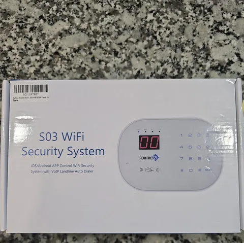 Fortress S03 Home Security Alarm System w/ Siren Door/window contact Keyfob