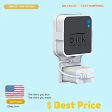Secure and Stable Wall Mount for Blink Sync Module - Includes Short Cable