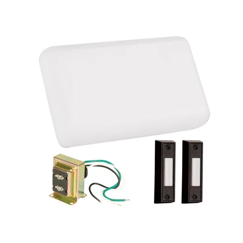 Craftmade Lighting CK1001-W Builder - 8.38 Inch Chime Kit with Medium, White