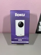 Roku Smart Home Indoor Camera 360° SE Wi-Fi®-Connected - Wired Security