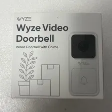New Wyze Video Doorbell Camera Chime IP65 Weatherproof Night Vision WVDB1WC1