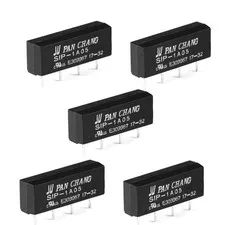 JESSINIE 5PCS SIP-1A05 Reed Switch Relay 5V SIP-1A05 Reed Relay Switch 4 Pins...