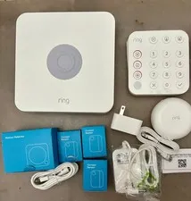 NEW Ring Alarm Base Station 3 Contact Sensor Motion sensorsmoke/CO2 + plugs