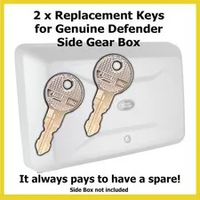 2 x Key for Genuine Land Rover Side Gear Box Defender L663 90 110 130 OCTA
