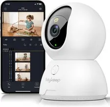 Security Camera System Baby Pet Monitor Smart WiFi Night Vision Wired 2K Cam