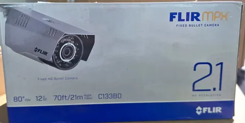 FLIR MPX C133BD Wired Bullet CCTV Camera 2.1MP Night Vision 12V Indoor/Out