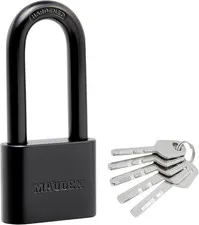 ® PBE40 Weather-Resistant Padlock - Reliable Protection with 5 Keys, Protective