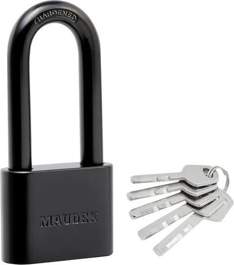® PBE40 Weather-Resistant Padlock - Reliable Protection with 5 Keys, Protective