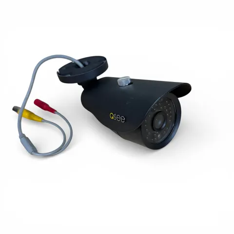Q See QM6006B Black Bullet CCTV Security Camera Night Vision Outdoor Indoor