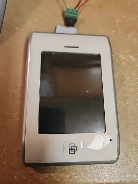 GE Interlogix NetworX NX-1820E White TouchScreen Security Keypad - UNTESTED