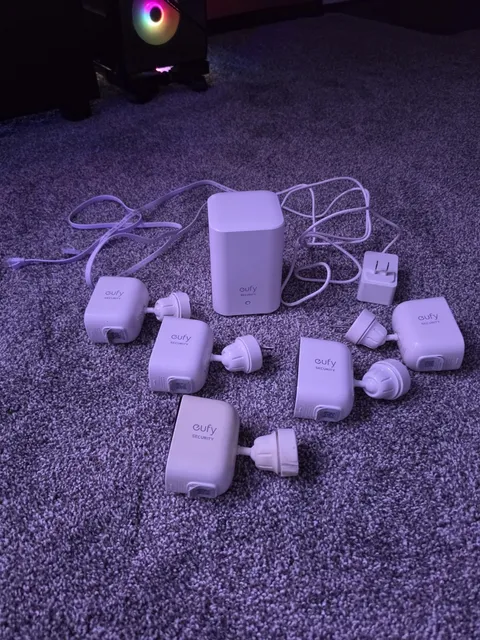 Eufy 2C Outdoor Cameras (5) with Homebase 2