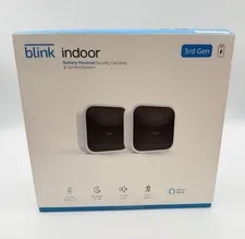 Blink Indoor  Battery-Powered Wireless Security Camera 3rd Gen