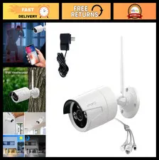2K 3MP WiFi Security Camera, Dual-Band 2.4G/5GHz, IR Night Vision, IP66, 24/7 Su