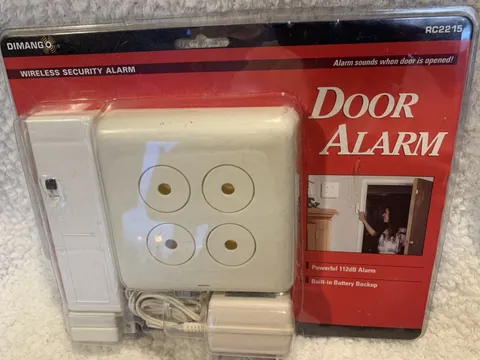 Dimango RC2215 Wireless Security Door Alarm with built in battery backup