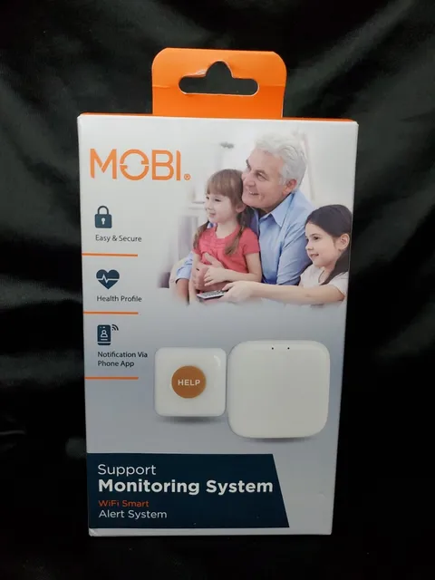 New MOBI Emergency Alert Button Smart Wireless Support Monitoring System 70278