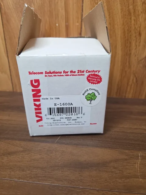 Viking Electronics E-1600A Emergency Phone e1600a New Open Box