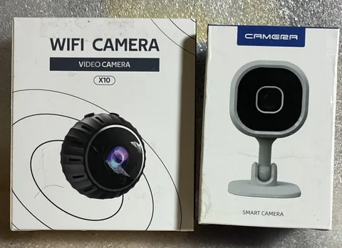 WiFi IP/Network Indoor Wireless HD Night Vision Two-Way Audio Camera, Black