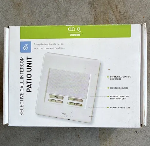 On-Q Selective Call Weather-Resistant Outdoor Audio Intercom Patio IC5004