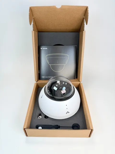 Verkada CD42 Dome Camera 5MP 256GB 30-Day Indoor CD42-256-HW