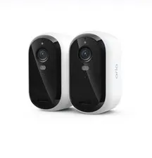 (2-Pack) Arlo Outdoor 2K Security Camera Essential 3rd Gen - Battery Powered