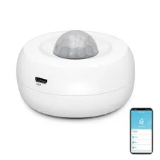 WiFi Smart Motion Sensor: Wireless PIR Motion Detector, Indoor Infrared Senso...