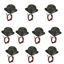 UPEYXDQR DC 3-24V 90dB Active Piezo Electronic Buzzer Beep Tone Alarm Ringer ...