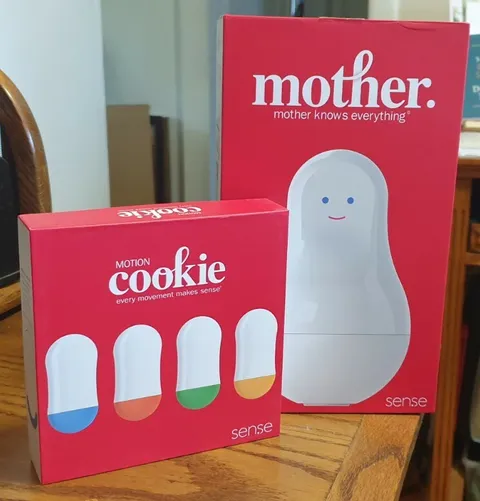 NEW IN BOX - Sense (Sen.se) Mother Base Unit With 4 Pack of Cookie Sensors