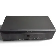 Bemis & Call Sesamee Vintage Policy Box Black Metal Document Safe Combo Lock