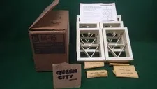 6x NOS Nutone IA-15 Mount Frames For IS-53 Direct-a-Com Wall Speakers/Intercom
