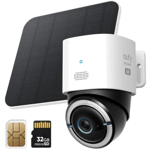 All-Weather 4G LTE Security Camera - 4K Video, Solar-Powered & Smart Features