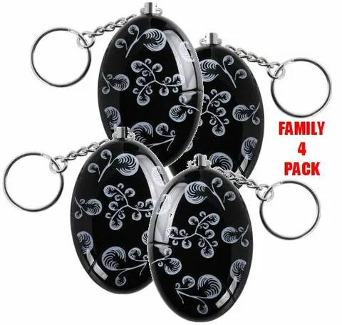 4Pk-Personal Safety Alarm 130db Self Defense Personal Emergency Alarm USA SELLER