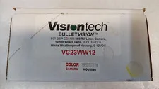 Bullet Camera  1/3" DSP Color 380 TVL  12mm Lens, 0.2 LUX F2.0 W/P Vision Tech
