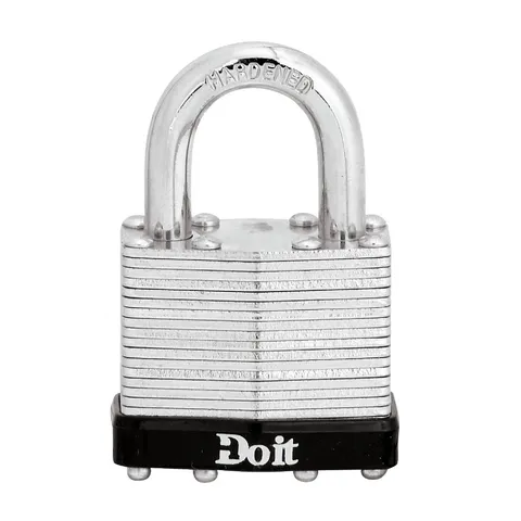 Do it Laminated Steel 1-1/2" Pin Tumbler Padlock 1803DDIB SIM Supply, Inc.