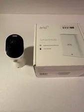 Arlo Ultra 2 Camera + Hub + 2 Batteries Charger 25ft Cable Bundle