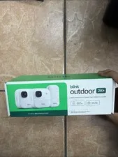 Blink Outdoor 4 2-Camera System 2K Wireless Security Cameras w/ Sync Module