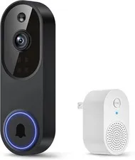 WiFi Ring Doorbell 1080P HD Security Camera Wireless Door Bell Camera With Chime
