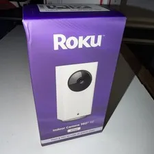 Roku Smart Home Indoor Camera 360° SE Wi-Fi®-Connected - Wired Security