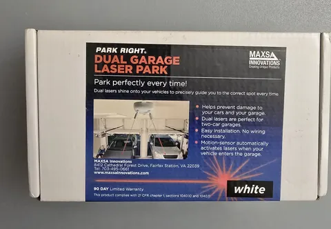 Maxsa 37313-RS Park Right Dual Laser Parking Guide for Garage New