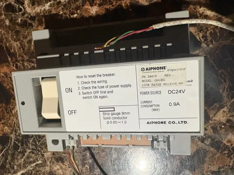Aiphone GH-BC Audio Bus Control UnitKey Used works 
