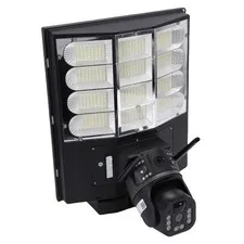 Solar Street Light With Camera 1080P Security For Outdoor Use Easy To Use