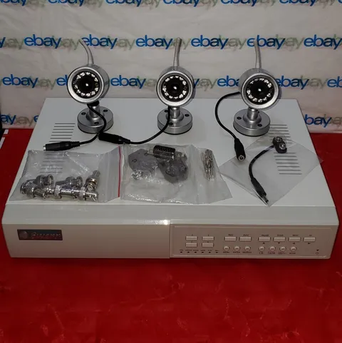 ✅⭐ Swann DVR4-Motion 4 Channel Digital Video Recorder 80GB Hard Drive & 3 Camera