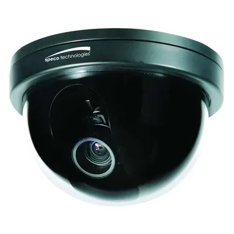 Speco Technologies Camera,Dome,Black,Indoor,2 MP Line Res. CVC6246T Speco