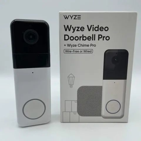 Wyze Video Doorbell Pro Doorbell Camera Black/White WWDPC